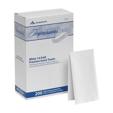 ESSENCE IMPRESSIONS DISPOSABLE GUEST HAND TOWEL, 800PK 92113